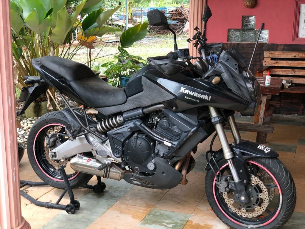Kawasaki versys top 650cc 2012