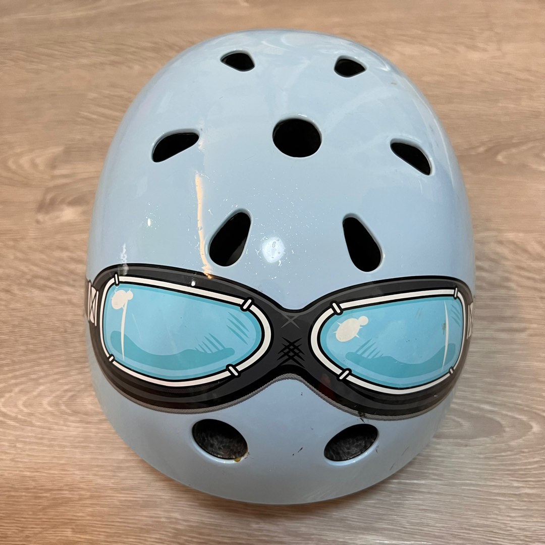 Kiddimoto unicorn helmet top