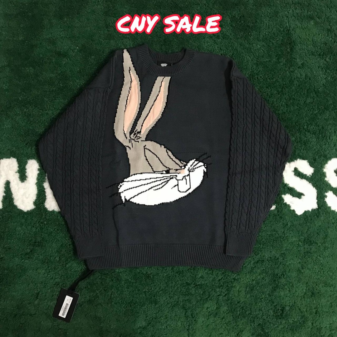 KITH X Bugs Bunny Crewneck Sweater XL-