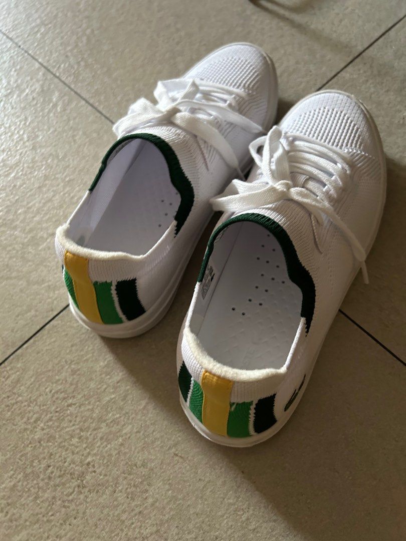 Men's la discount piqu茅e textile trainers