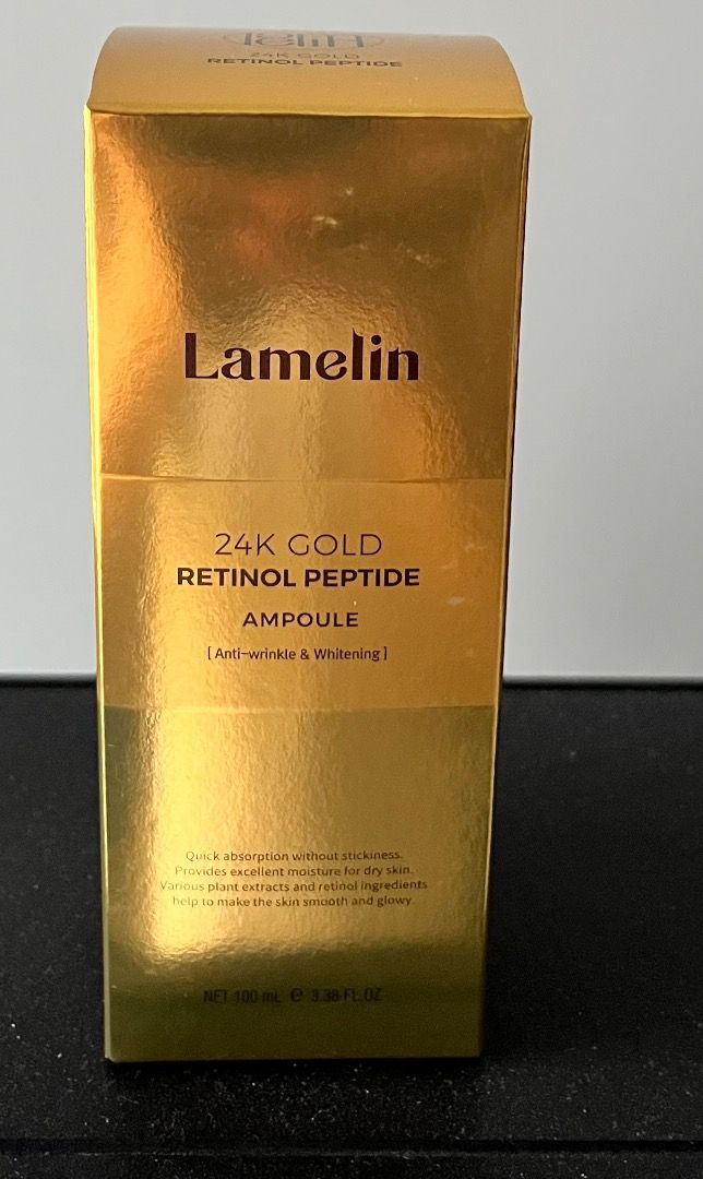 52%OFF!】【52%OFF!】Lamelin 24K GOLD RETINOL PEPTIDE 美容液 韓国 基礎化粧品 