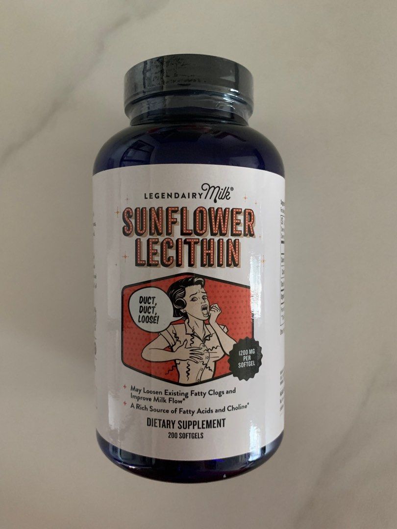 Legendairy Milk Lecithin for plugged ducts, Health & Nutrition, Health