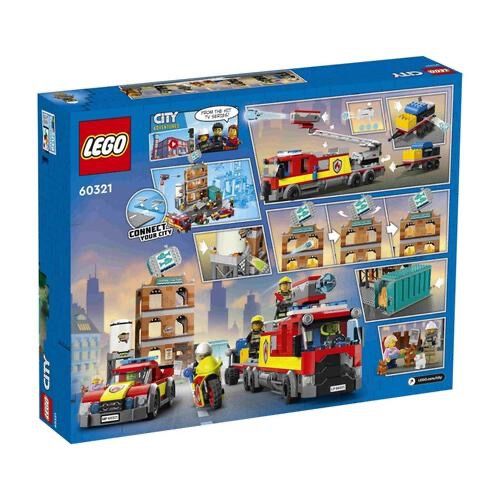 LEGO 60321 City Fire Brigade, 興趣及遊戲, 玩具& 遊戲類- Carousell