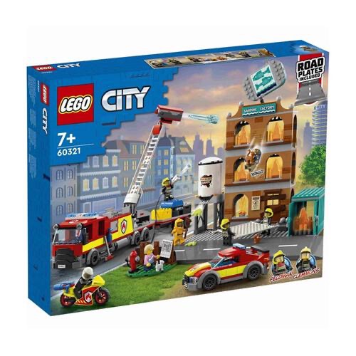 LEGO 60321 City Fire Brigade, 興趣及遊戲, 玩具& 遊戲類- Carousell