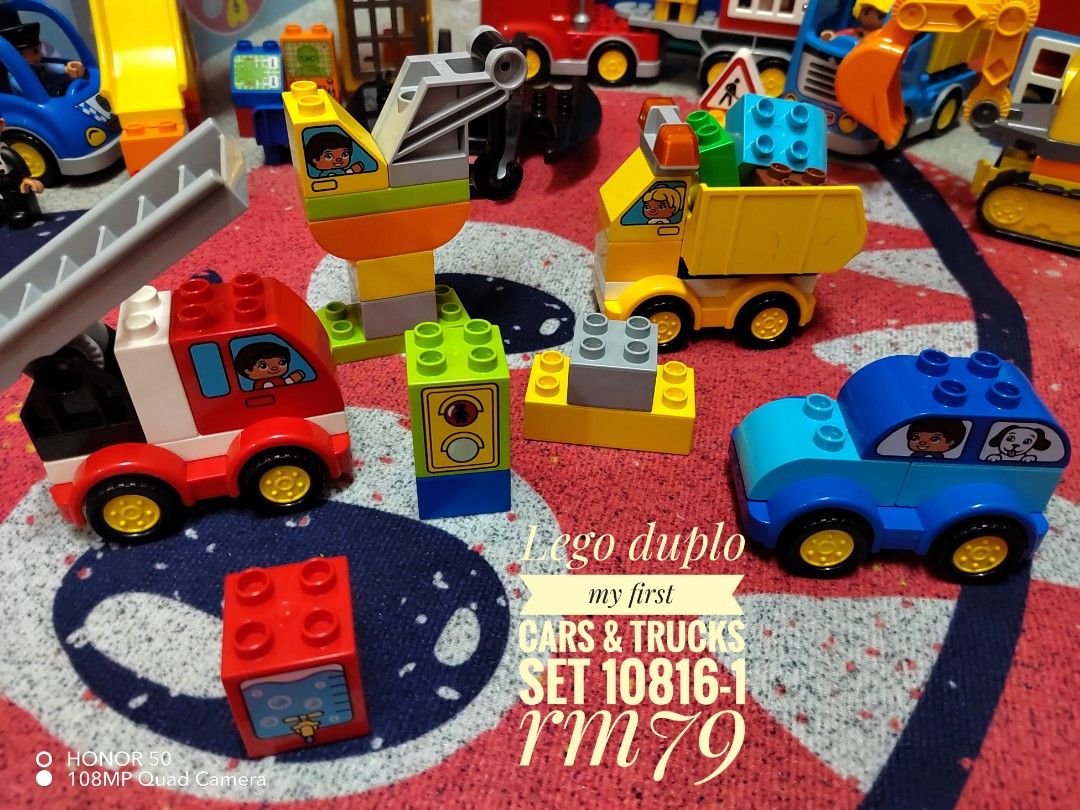 Lego duplo my first cars trucks 10816 1 Hobbies Toys Toys