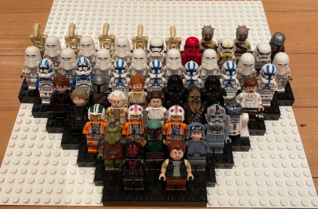 Lego Star Wars Minifigures, Hobbies & Toys, Toys & Games on Carousell