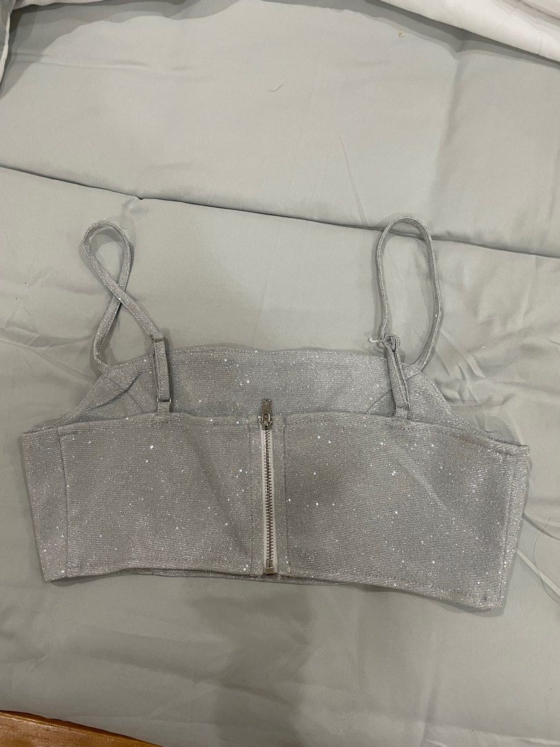 Light blue sparkly set, Women's Fashion, Dresses & Sets, Sets or