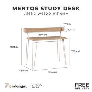 LIMITED OFFER! CACTUS Wooden Study table/ Space savings furniture / designed furniture