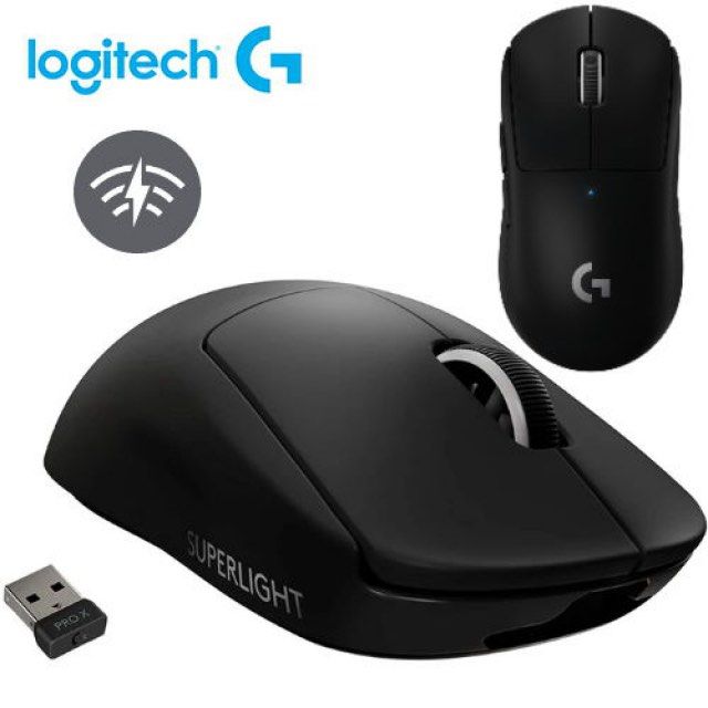 Logitech G PRO X SUPERLIGHT Wireless Gaming Mouse, 電腦及科技產品