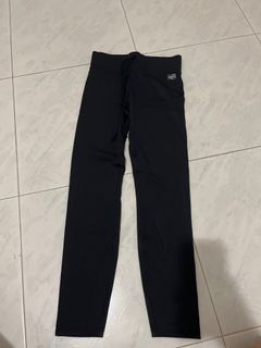 Long swim pants in black