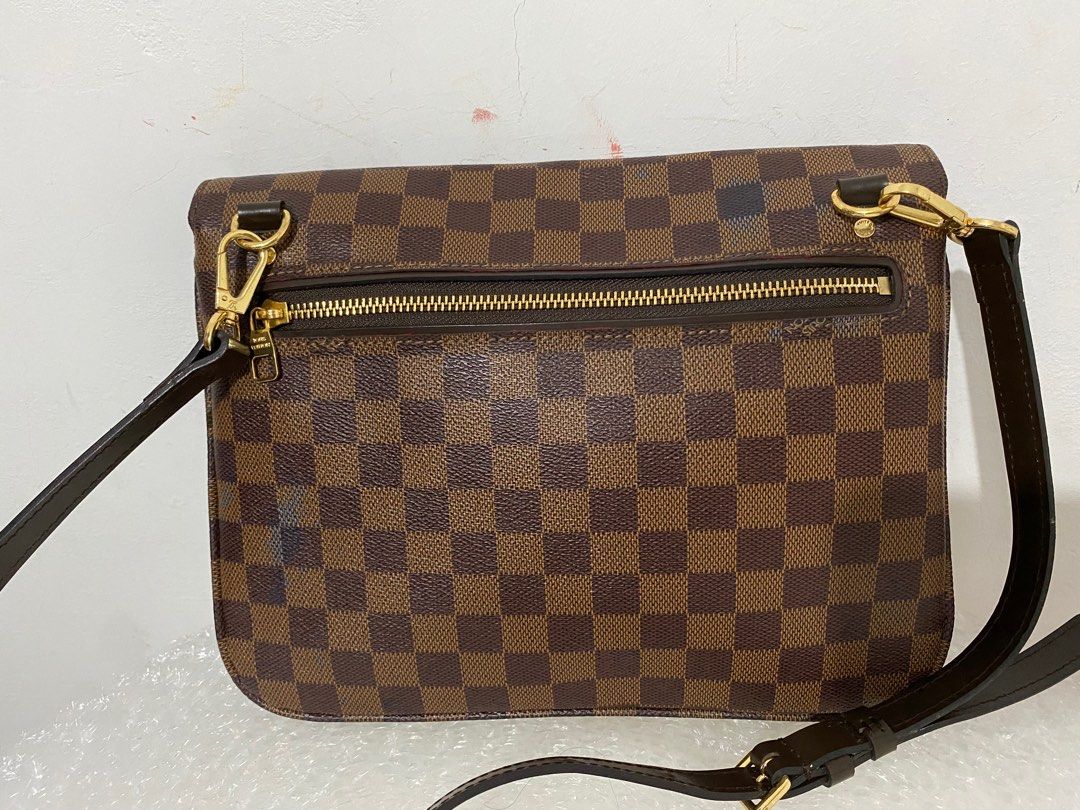 Pre-owned Louis Vuitton Damier Ebene Hoxton Gm