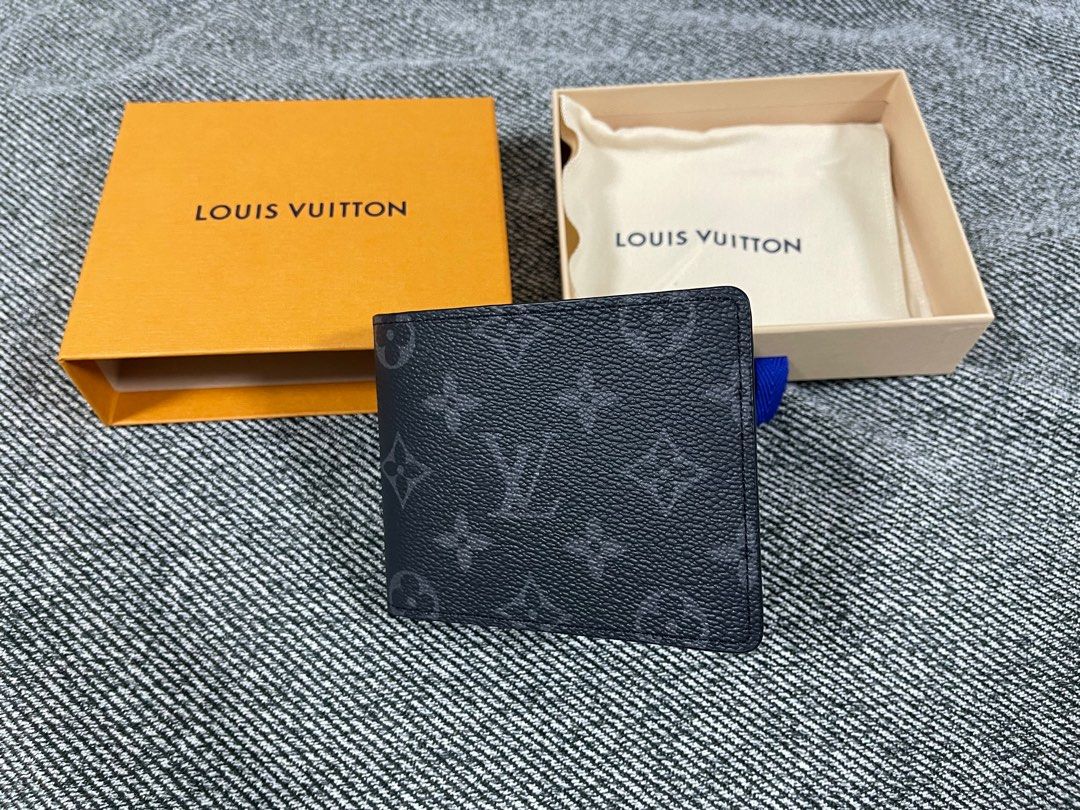 Louis Vuitton Damier Cobalt Canvas Multiple Bifold Wallet Louis Vuitton
