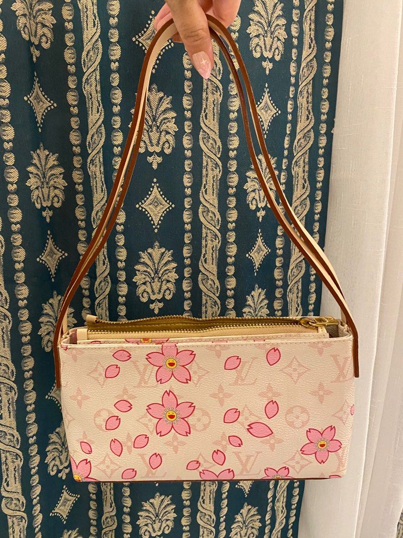 LOUIS VUITTON x Takashi Murakami Cherry Blossom Handbag Bag M92008 AR0033