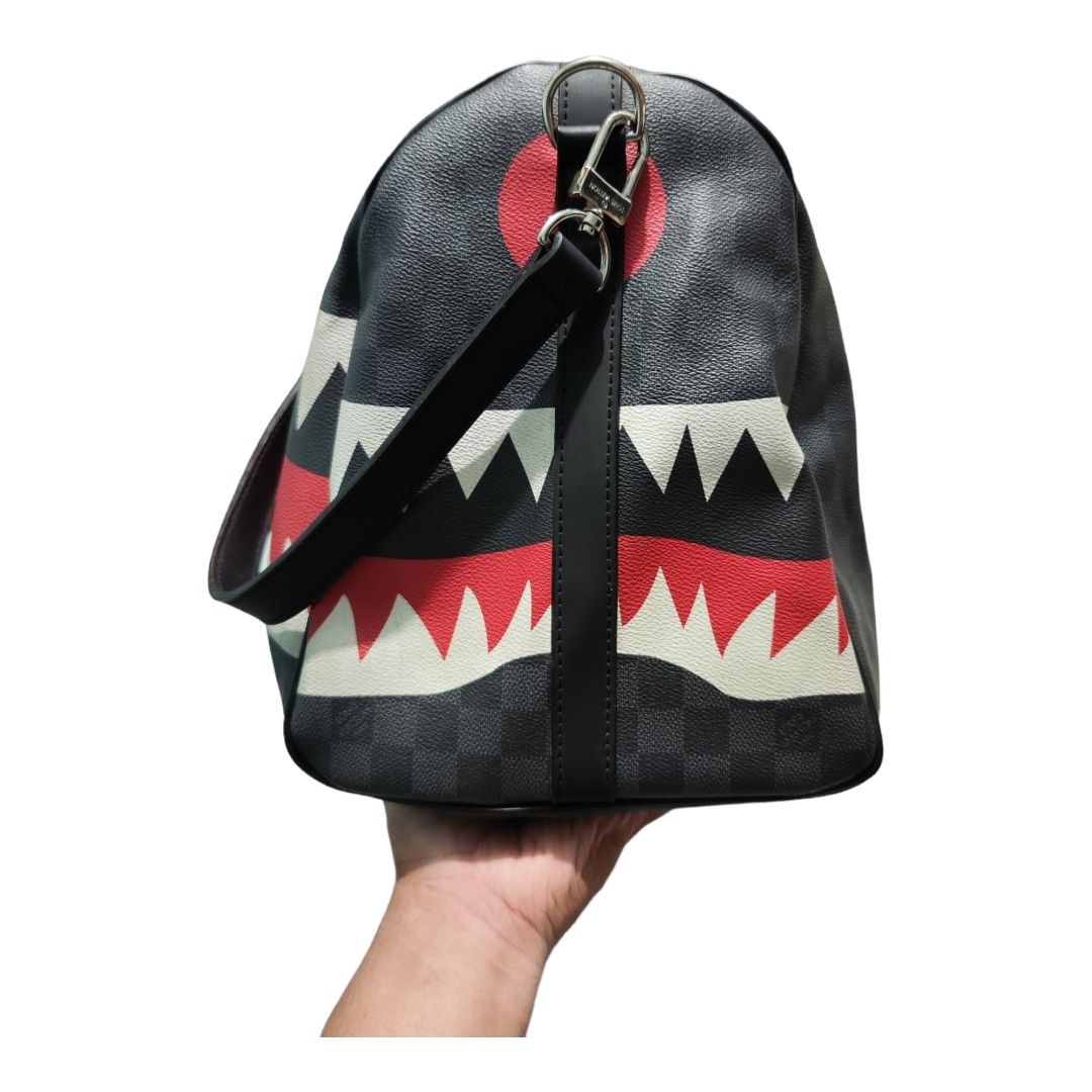 Bape Backpack Shark Louis Vuitton 8674