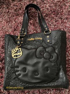 Loungefly Hello Kitty Black & Pink Dome Handbag Shoulder Bag GUC Rare  Sanrio