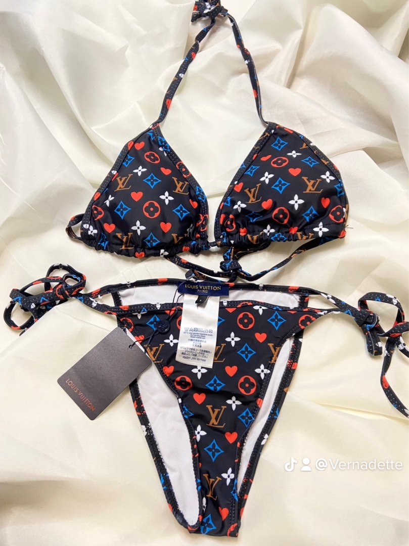 LV 2pc swimsuit, Women's Fashion, Swimwear, Bikinis & Swimsuits on