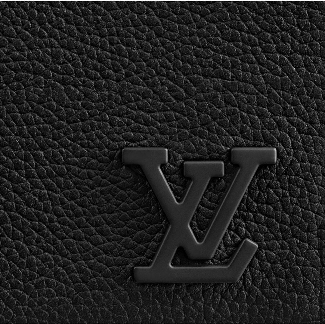 LOUIS VUITTON LOUIS VUITTON Portefeuille wallet M81026 leather Aerogram  Gray Used mens logo M81026｜Product Code：2118800022455｜BRAND OFF Online Store