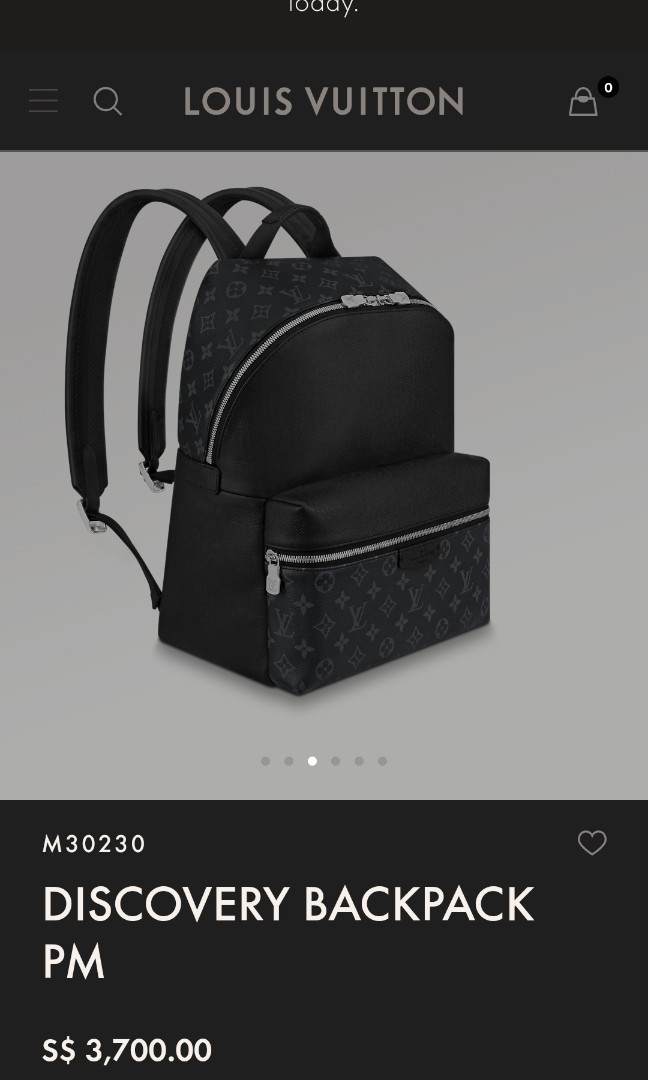 LV Discovery Backpack Organiser, Men's Fashion, Bags, Backpacks on Carousell