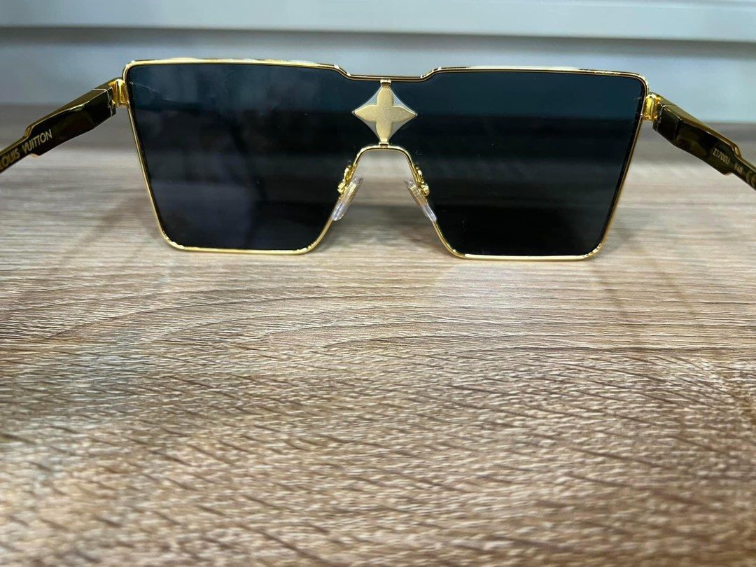 LV Golden Mask Sunglasses, Luxury, Accessories on Carousell