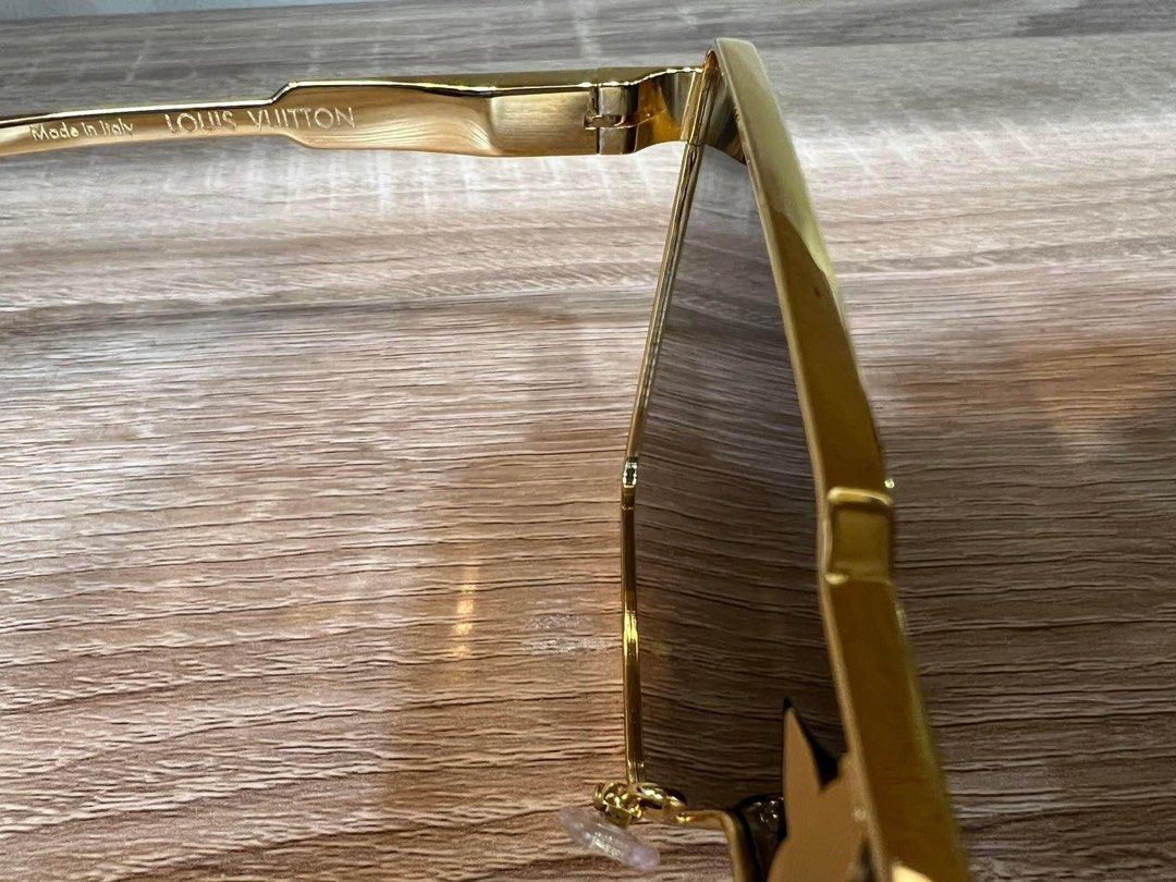 golden mask sunglasses