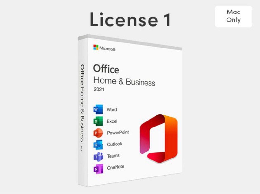 MAC Microsoft Office Home & Business 2021 (Category: Office & Business Technology) located in Mandaluyong City. Submitted by tech-projekt (Listing ID 1210078924, Image 1). Description: Legit License for 1 MAC Microsoft Office Home & Business 2021 includes: Microsoft Office Word Microsoft Office Excel Microsoft Office PowerPoint Microsoft Office Outlook Microsoft Office Teams (Basic Only) Microsoft Office OneNote NOTE: Microsoft Office 2021 licens