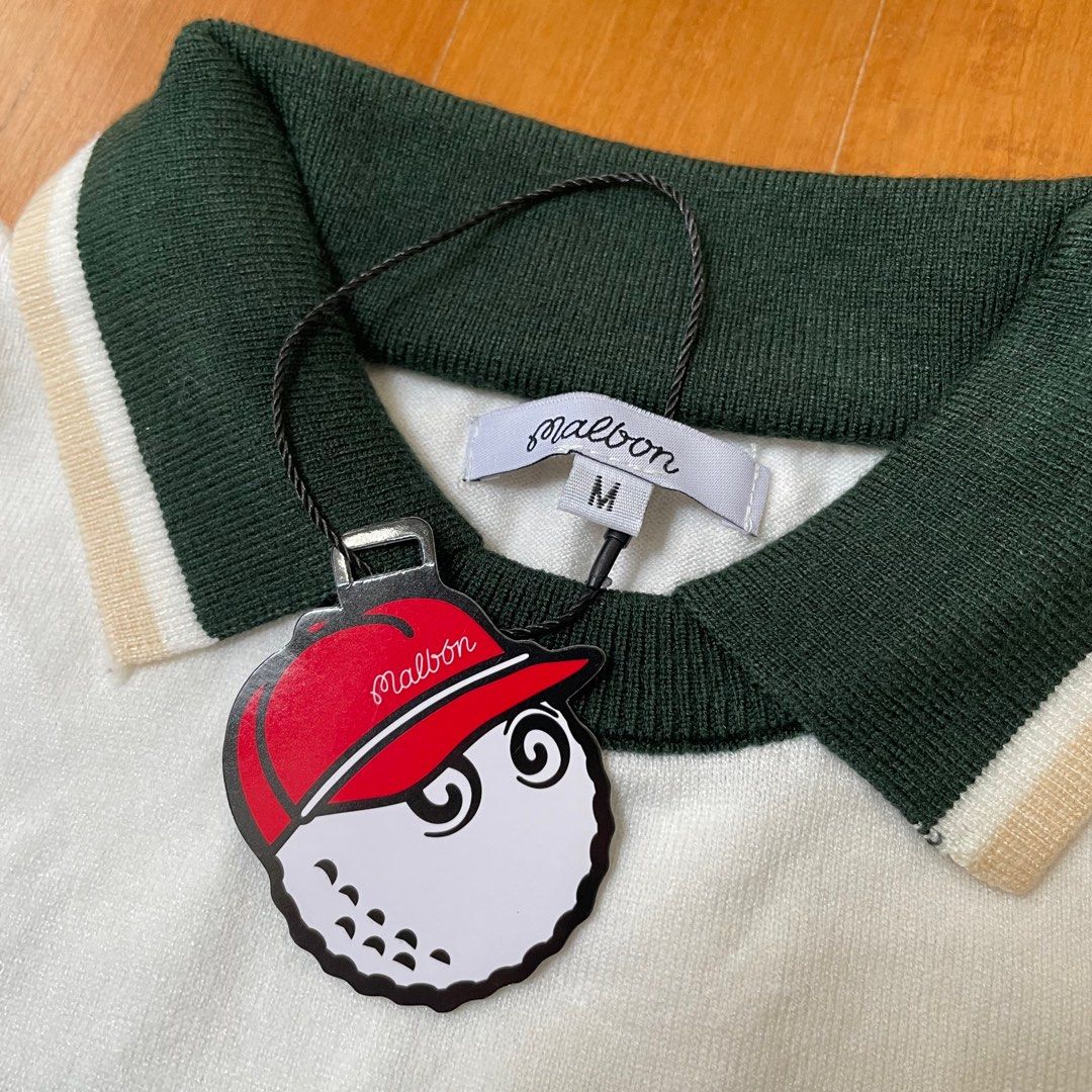 BNWT MALBON Golf Knit Top Men s Fashion Activewear on Carousell