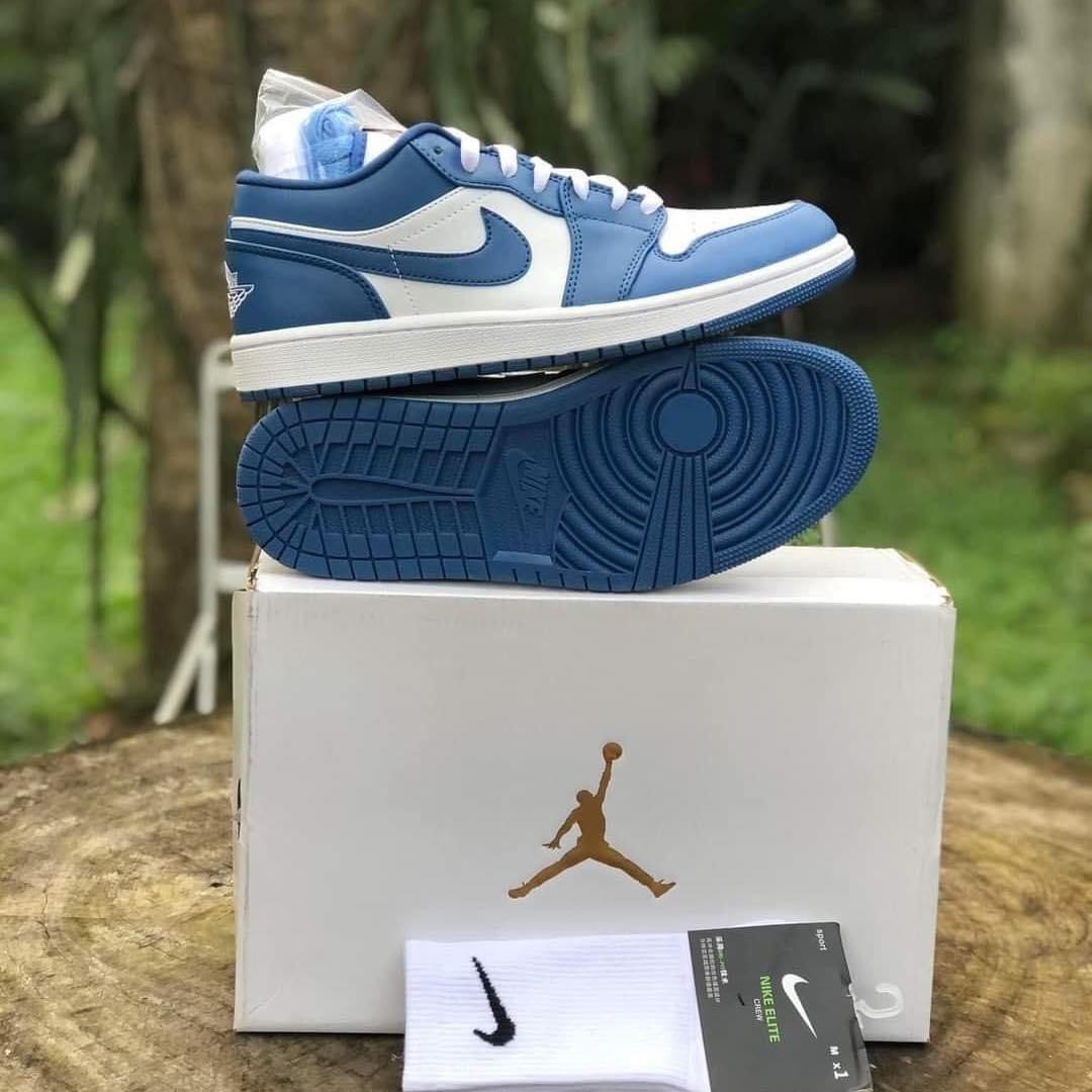 marina blue jordans