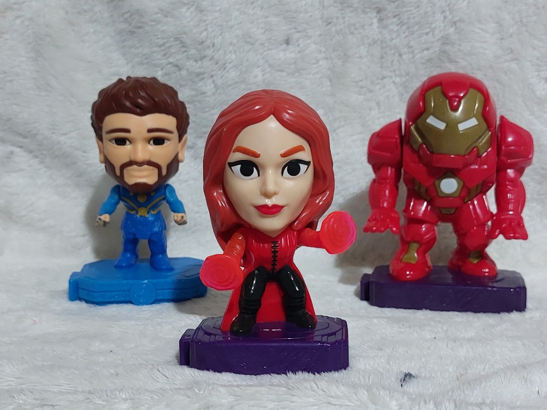 Marvel Happy Meal Figure Set, Hobbies & Toys, Toys & Games on Carousell