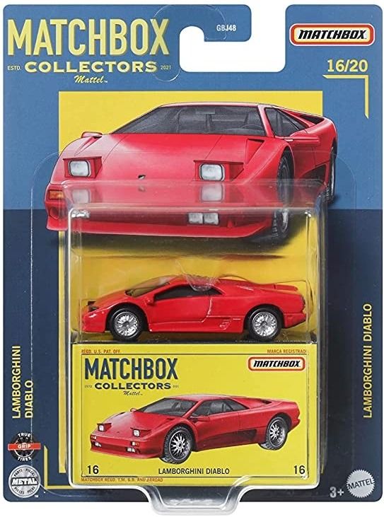MATCHBOX Lamborghini Diablo (GBJ48), 興趣及遊戲, 玩具& 遊戲類- Carousell