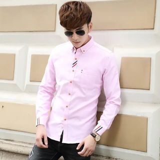 pink shirt