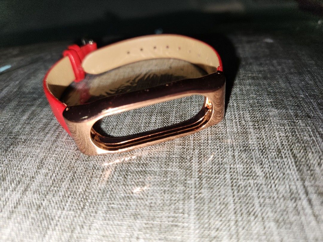 MiBand 2 leather belt Women s Fashion Watches Accessories