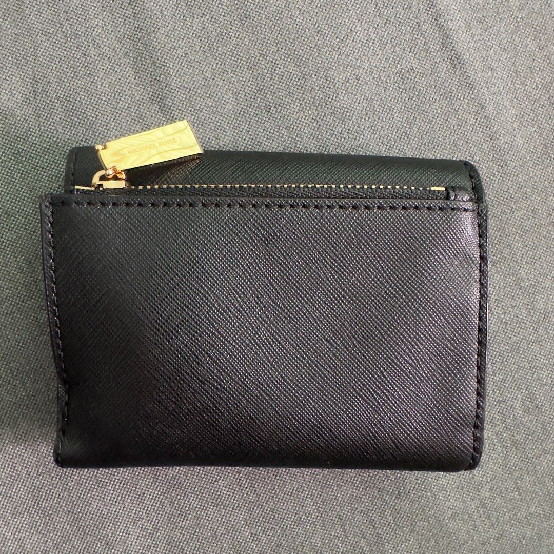 Michael Kors Black Fabric Wallet