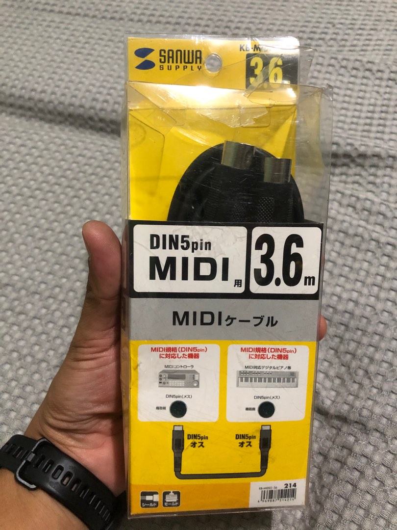 MIDI cable, Mobile Phones & Gadgets, Other Gadgets on Carousell