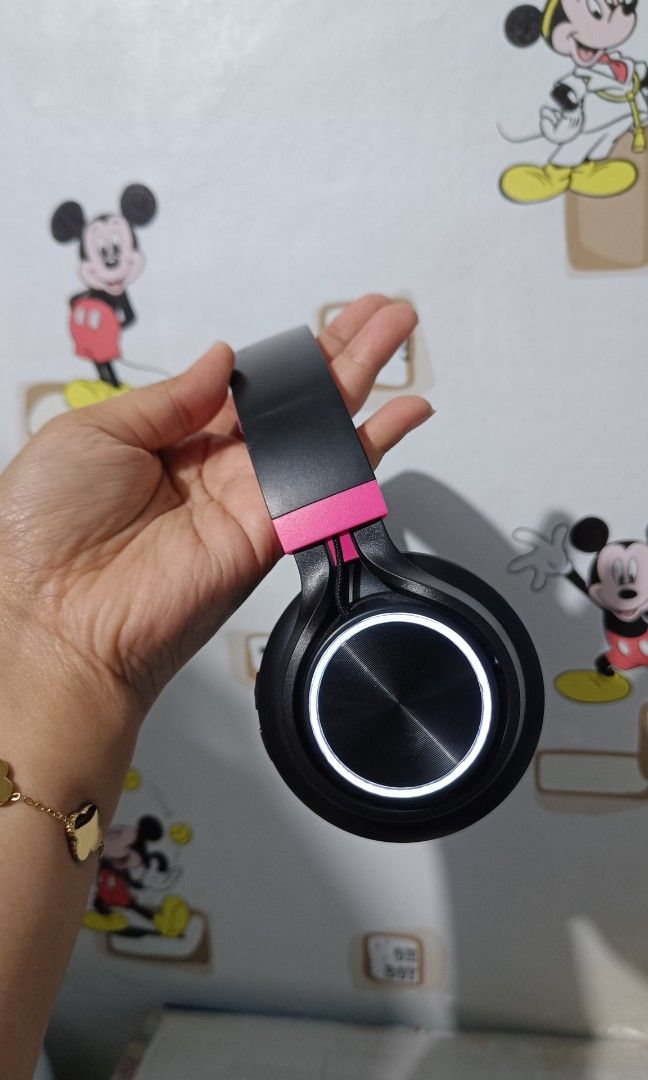 MINISO Headphone Bluetooth Gaming Headset, Musik & Media, Aksesoris di