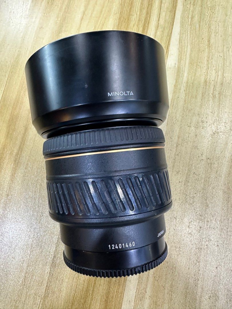 靚鏡Minolta AF 85mm 金圈gold ring 85 Sony alpha mount