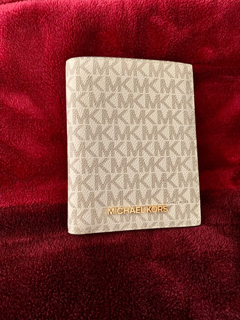 MK Passport Holder, Women's Fashion, Bags & Wallets, Wallets & Card