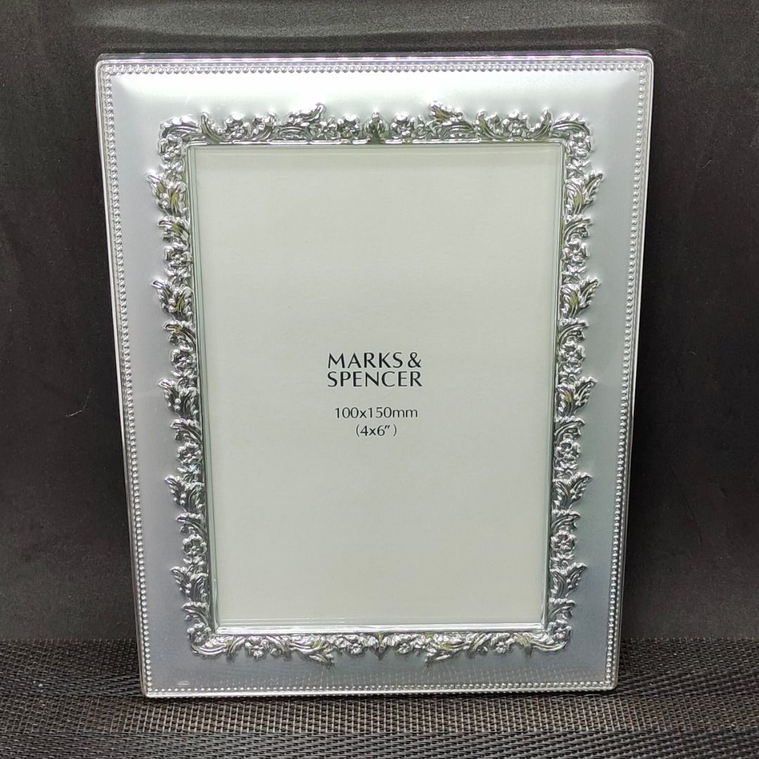 M&S Marks and Spencer Silver Plated Elegant Frame, Furniture & Home ...