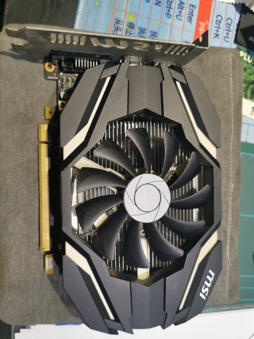 Msi gtx 1050 ti 2gb hotsell oc