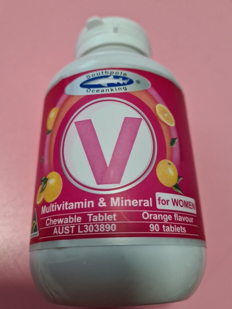 Multivitamin & Mineral for WOMEN, Health & Nutrition, Health