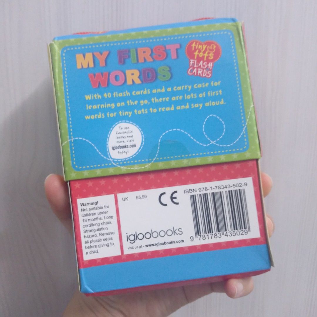 My First Words baby flash cards, Babies & Kids, Infant Playtime on
