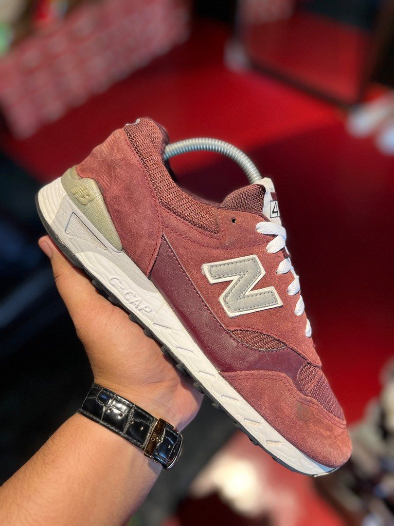 New balance sales 496 burgundy