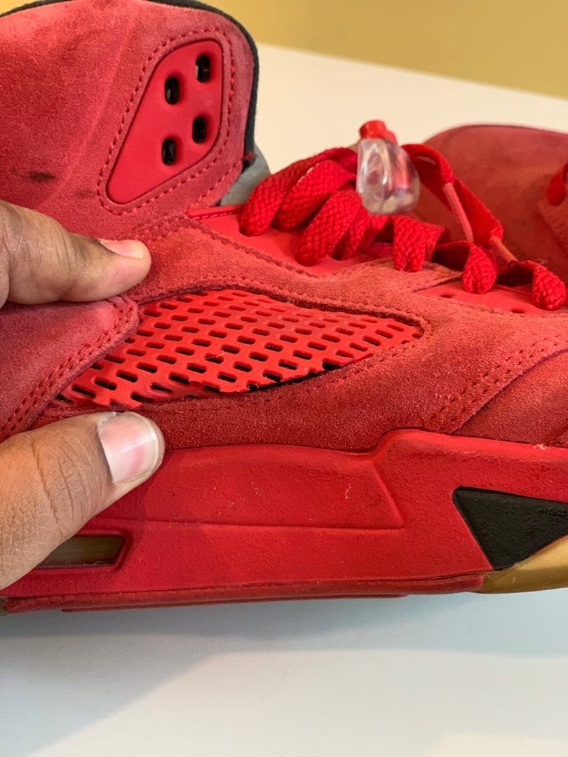 Nike Air Jordan 5 Aj5 Fire Red, Men'S Fashion, Footwear, Sneakers On  Carousell