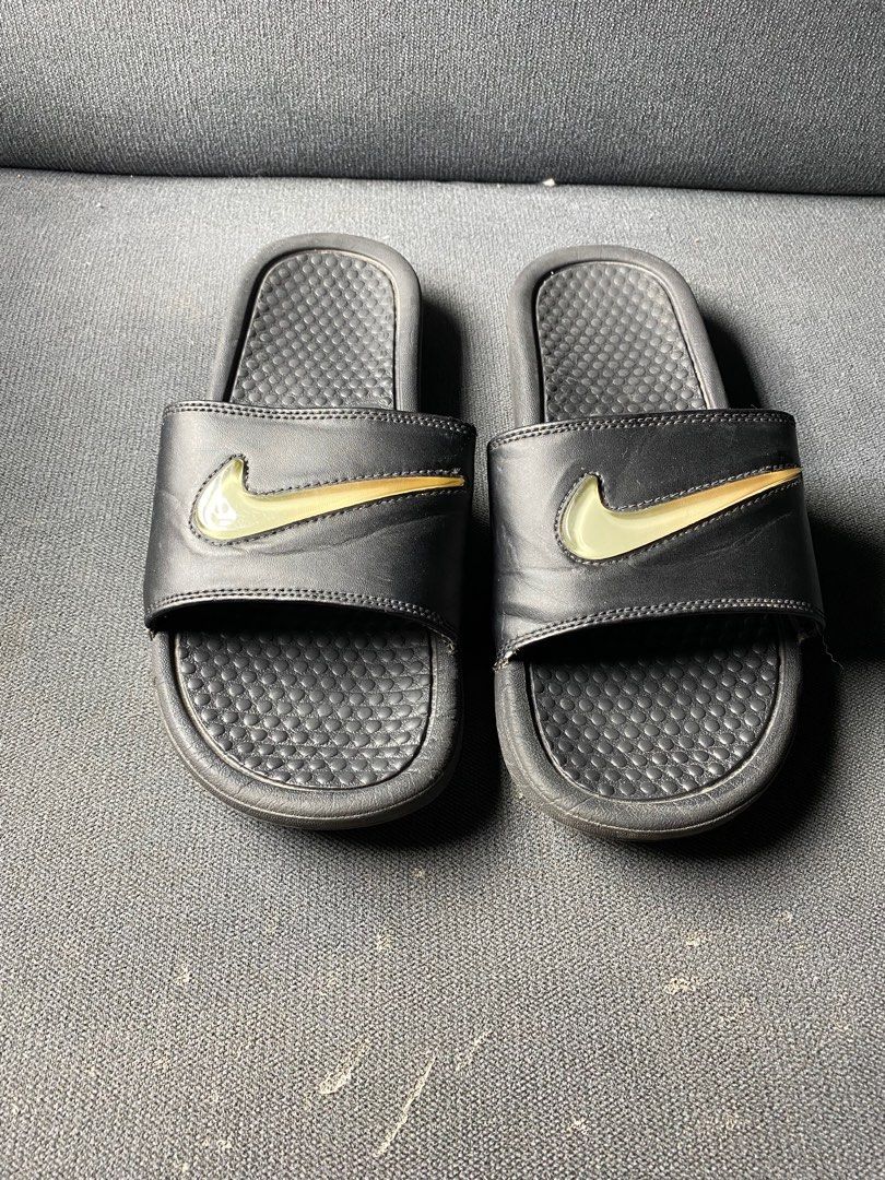 Nike slides, Men's Fashion, Footwear, Slippers u0026 Slides on Carousell