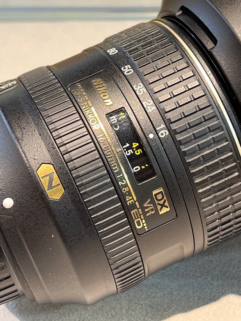 Nikon AF-S DX 16-80mm F2.8-4 E ED VR 畫質高高級Dx鏡皇APSC機岩用有