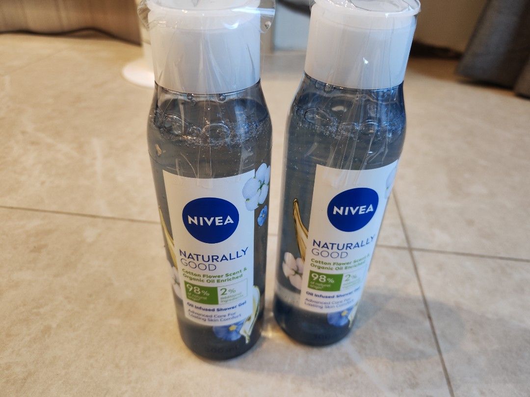 Nivea oil infused shower gel 300ml, Beauty & Personal Care, Bath & Body