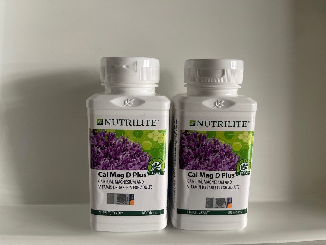 Nutrilite Cal Mag D Plus Health And Nutrition Health Supplements