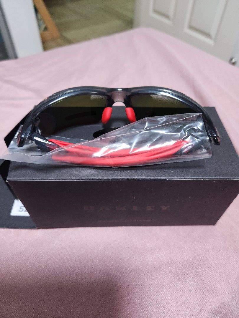 Oakley Flak 2.0 Asia Fit Sunglasses 009271 3061 Grey Smoke Prizm Ruby Lens