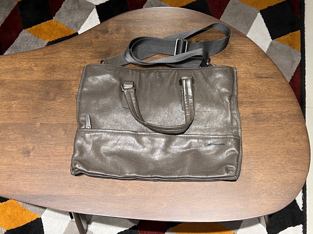 Obermain Leather Messenger Bag Sling Bag Men, Men's Fashion, Bags ...