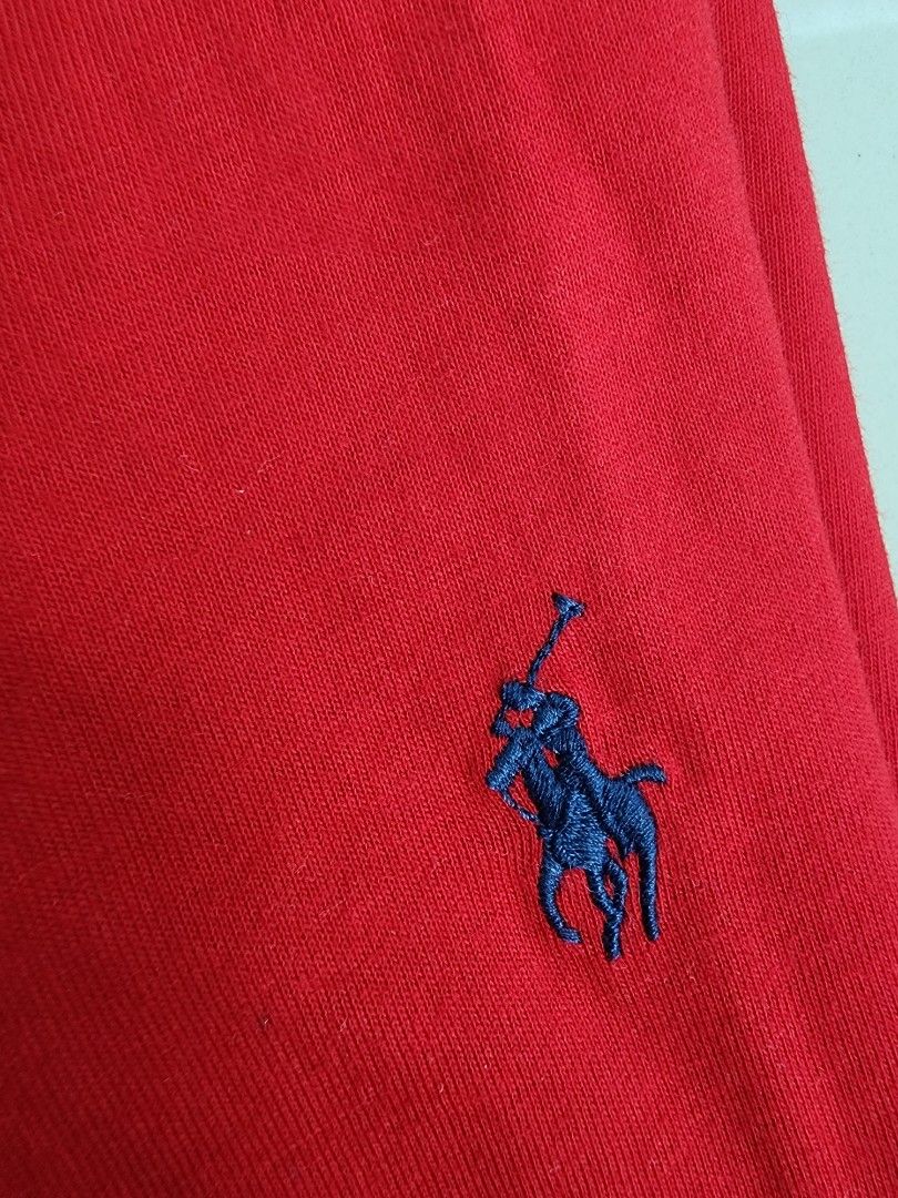 Ori (2XB) Polo Ralph lauren (PRL) red cny tee t shirt cotton stretchy comfy  pit 31