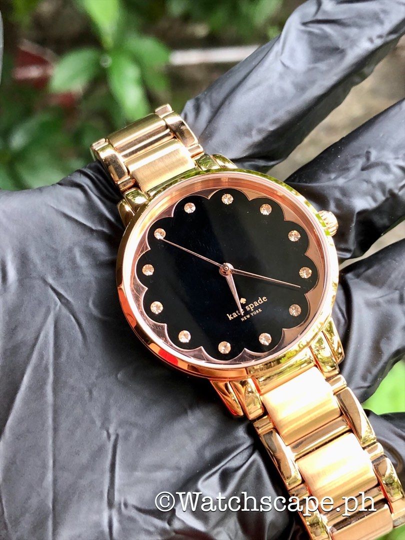 Kate spade gramercy discount watch two tone